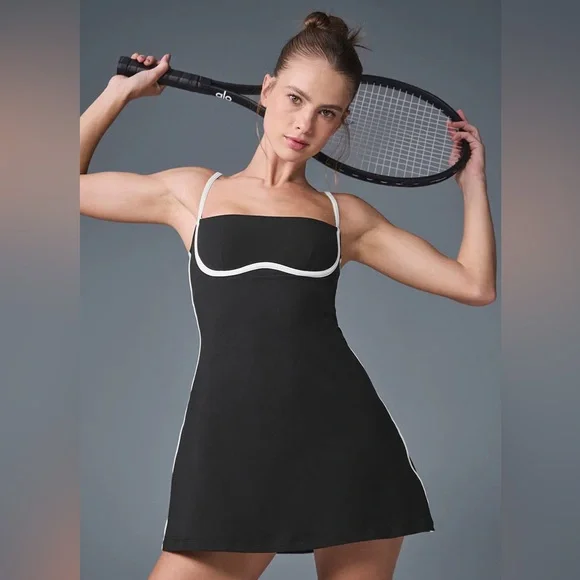 Alo Airbrushed Streamlined Dress - Picture 1 of 4